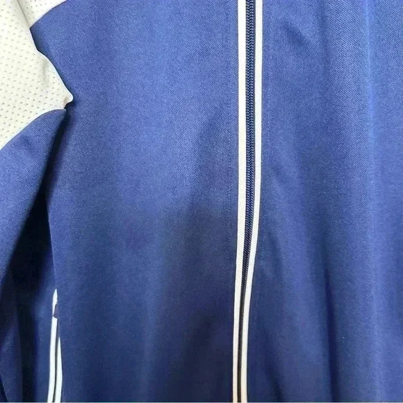 Adidas Condivo Full Zip Training  Jacket Joseph Blue & White Size Large - Picture 9 of 16